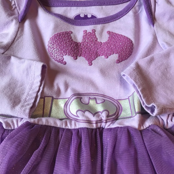 CARTERS Bat Girl Dress 12 Months Tulle Skirt - Picture 3 of 3